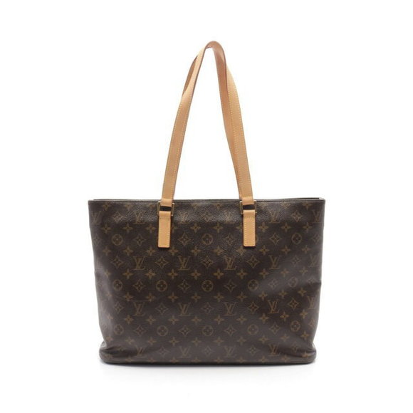 Louis Vuitton Luco Tote Bag Leather Monogram Brown - Picture 1 of 7